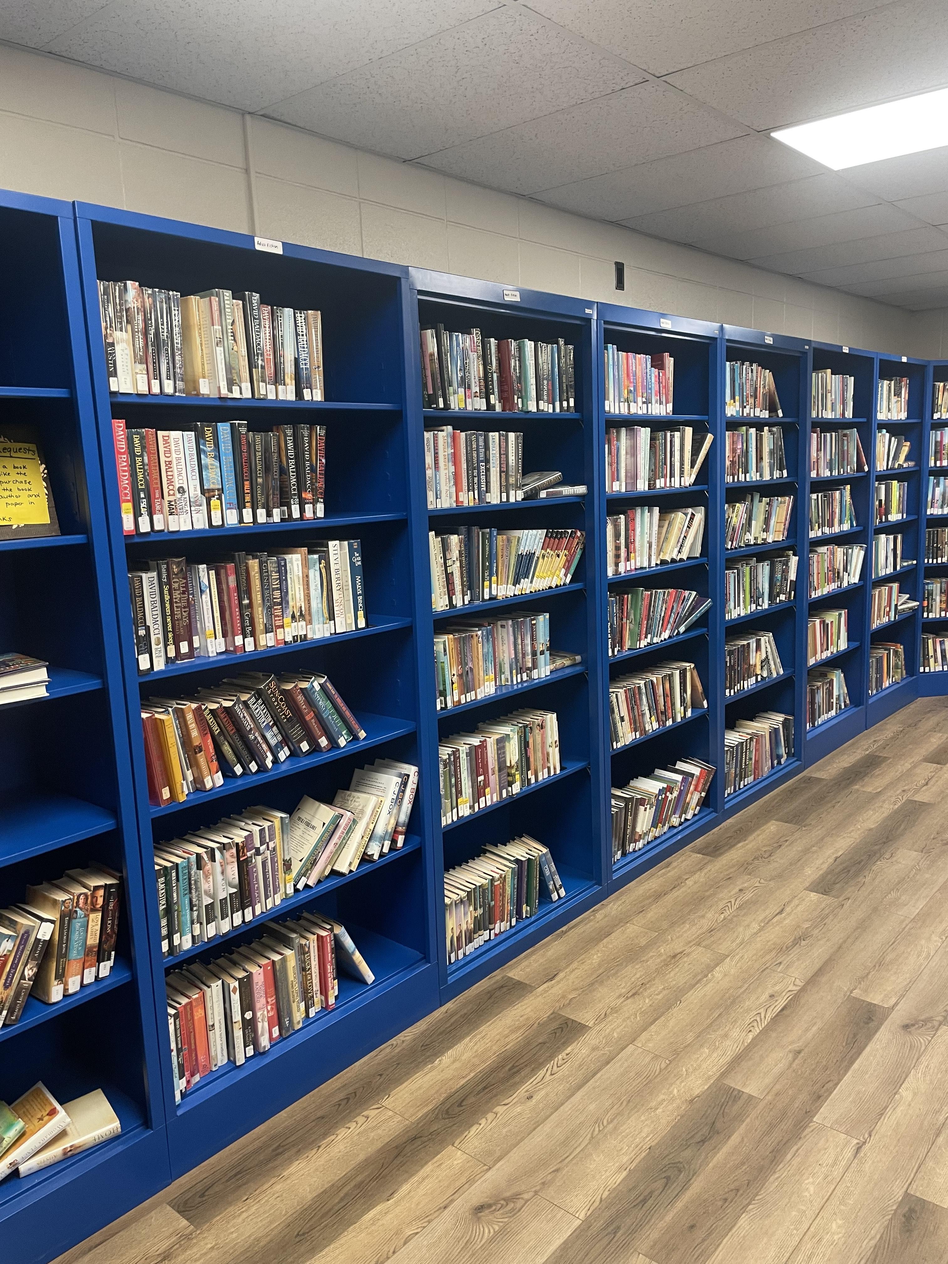 Adult Books - Fiction Section 1